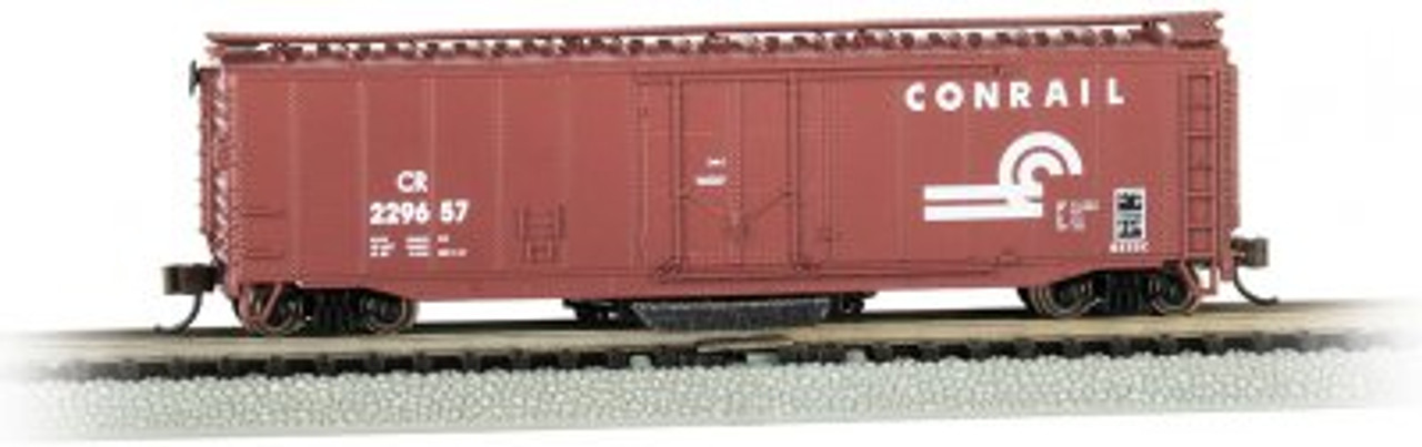 Bachmann 16369 HO Track Cleaning 52' Plug-Door Box Car - Conrail #229657