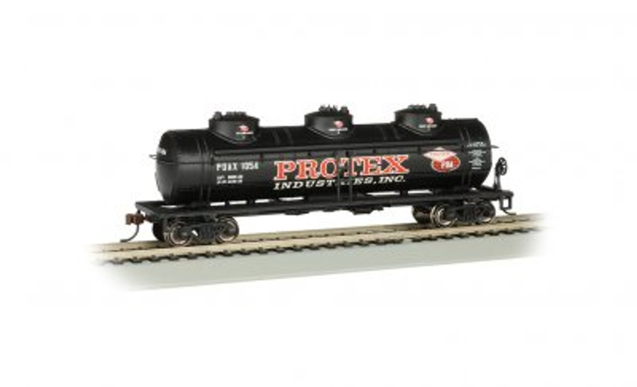 Bachmann 17105 HO 40' Three Dome Tank Car - Protex Industries