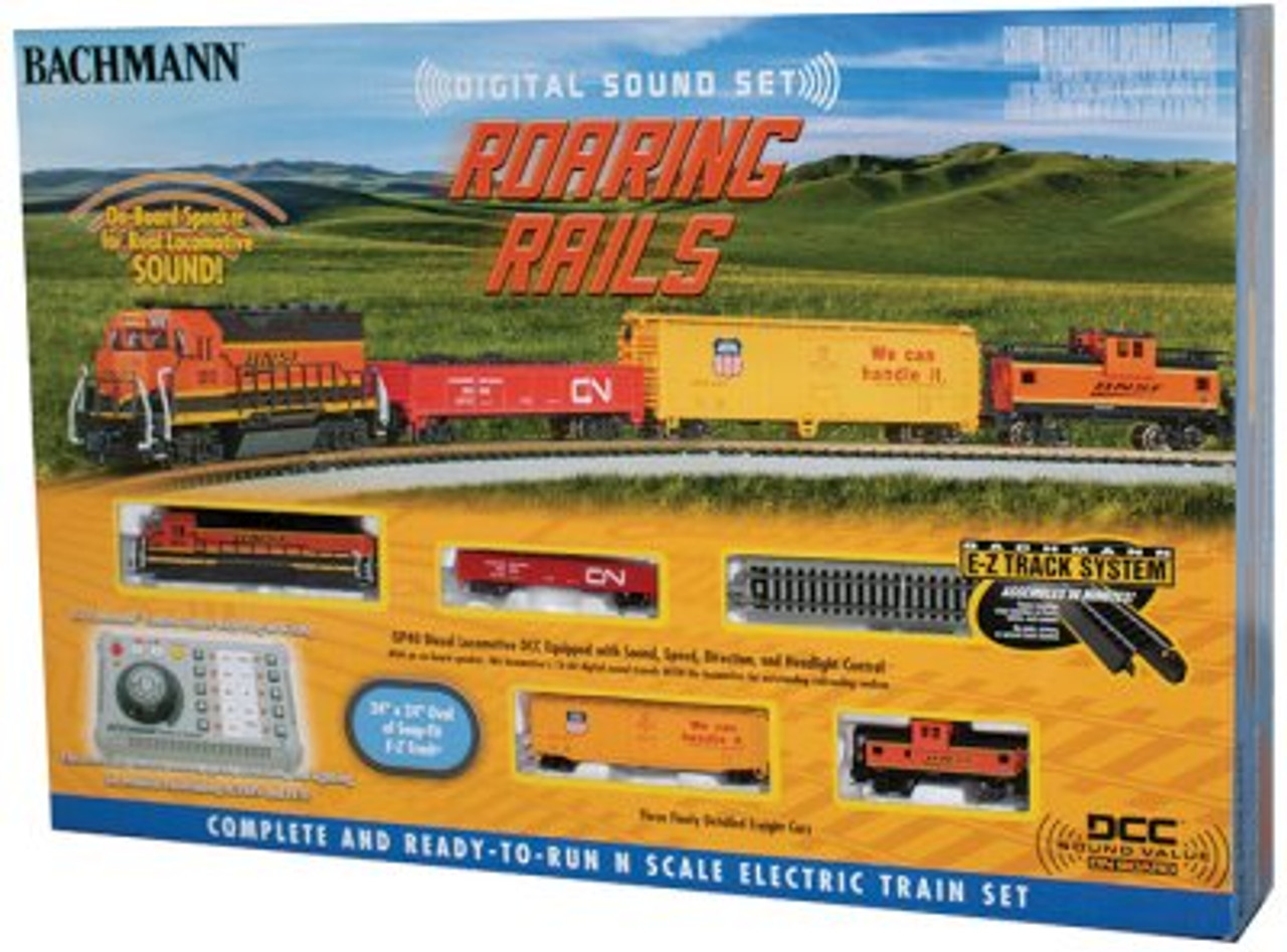 Bachmann 24132 N Roaring Rails with Digital Sound Train Set Box