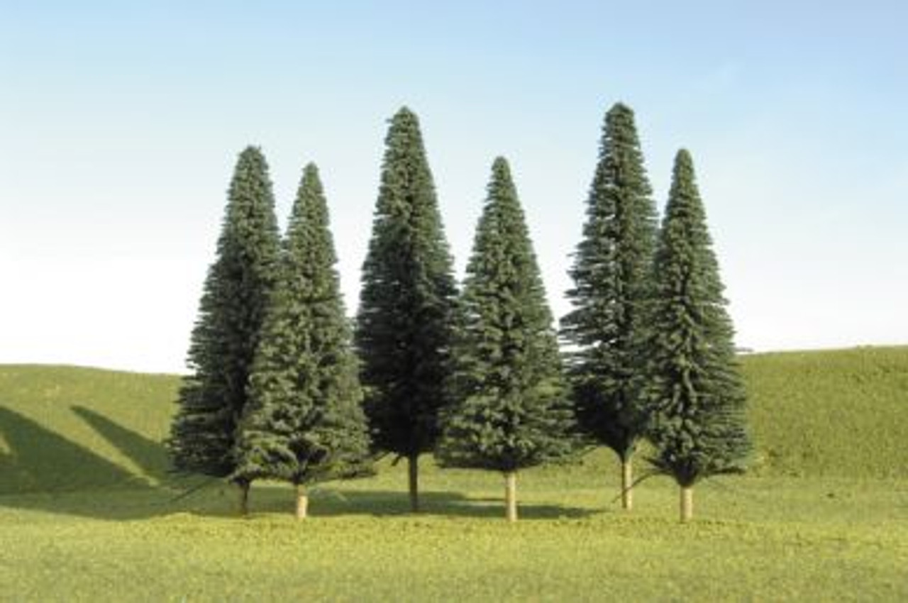 Bachmann 32101 N 3 - 4 Pine Trees 9 per Pack