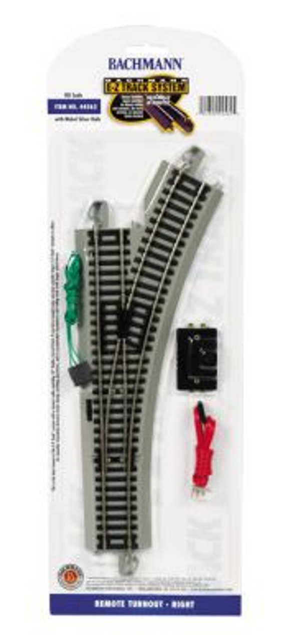 Bachmann 44562 HO E-Z Remote Turnout Right Track