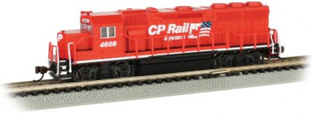 Bachmann 66353 N EMD GP40 Diesel Locomotive DCC w/Sound - CP Rail #4608