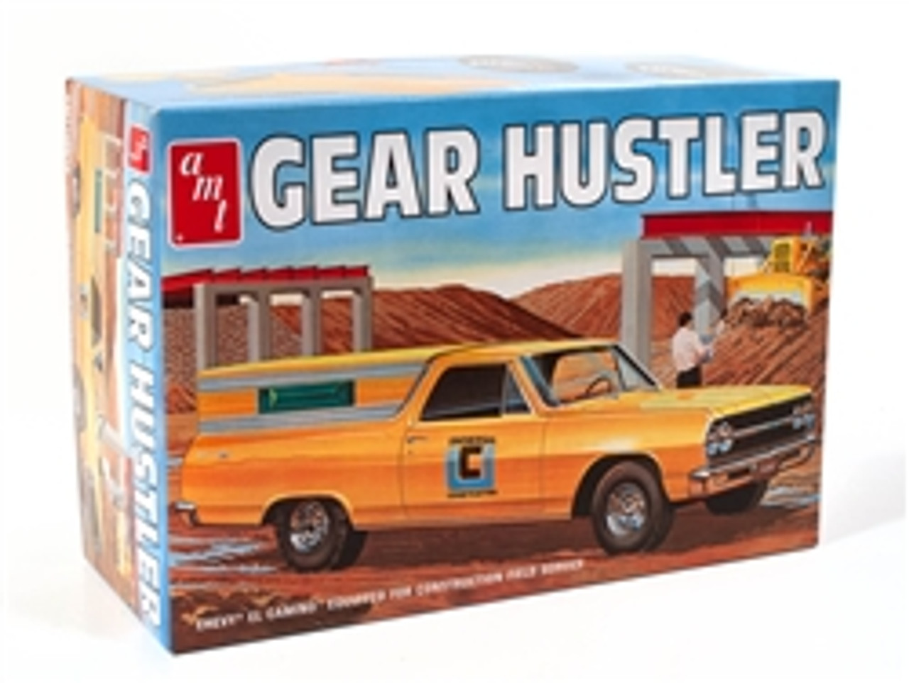 AMT 1096 1/25 1965 Chevy El Camino "Gear Hustler" Plastic Model Kit