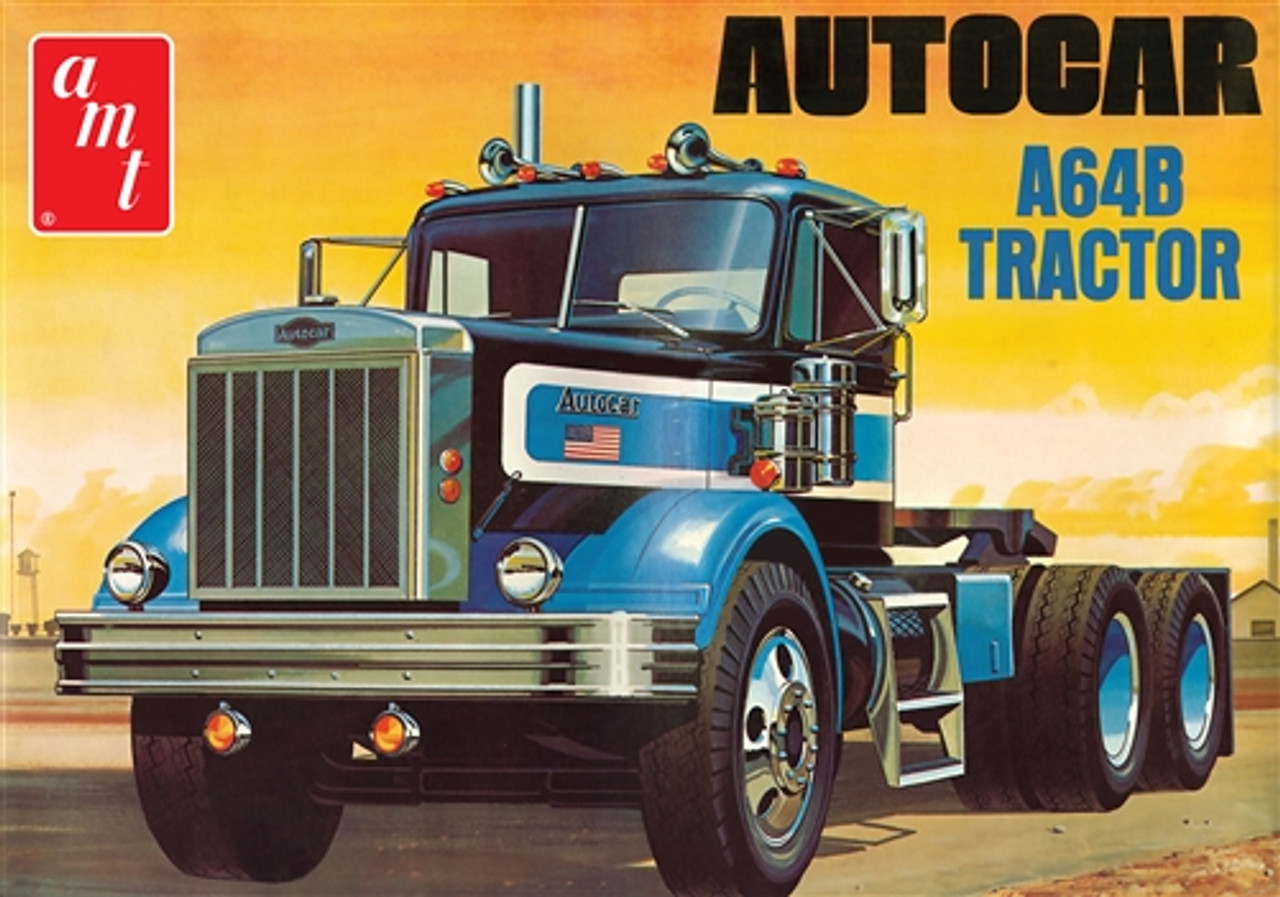 AMT 1099 1/25 Autocar A64B Semi Tractor Plastic Model Kit