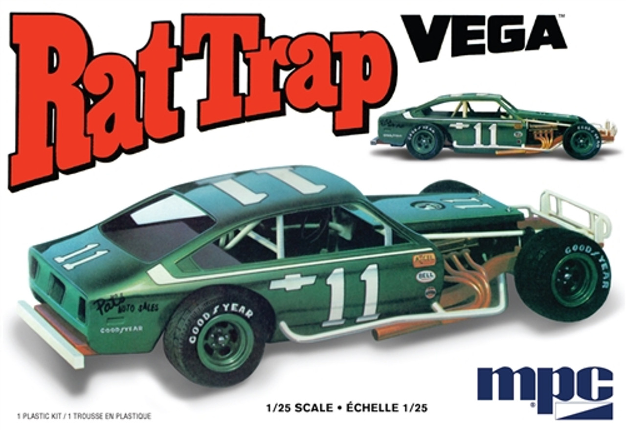 MPC 905 1/25 1974 Chevy Vega Modified "Rat Trap" Plastic Model Kit