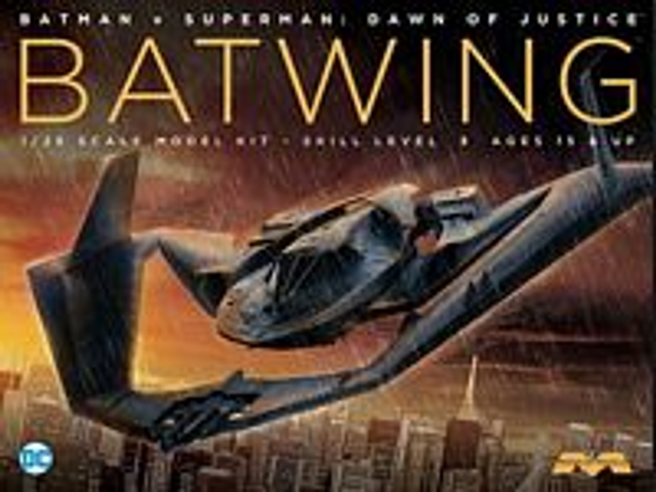 Moebius 969 1/25 Batman v. Superman Batwing Model Kit