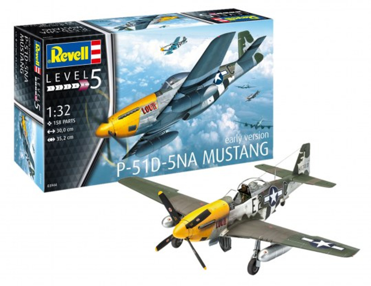 Revell 03944 1/32 P-51D Mustang Plastic Model Kit