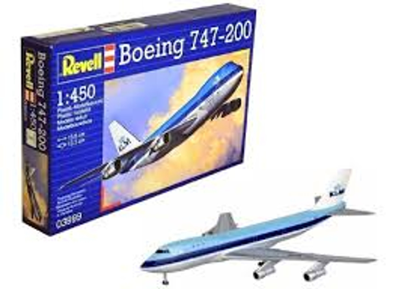 Revell 03999 Boeing 747-200 Model Kit 