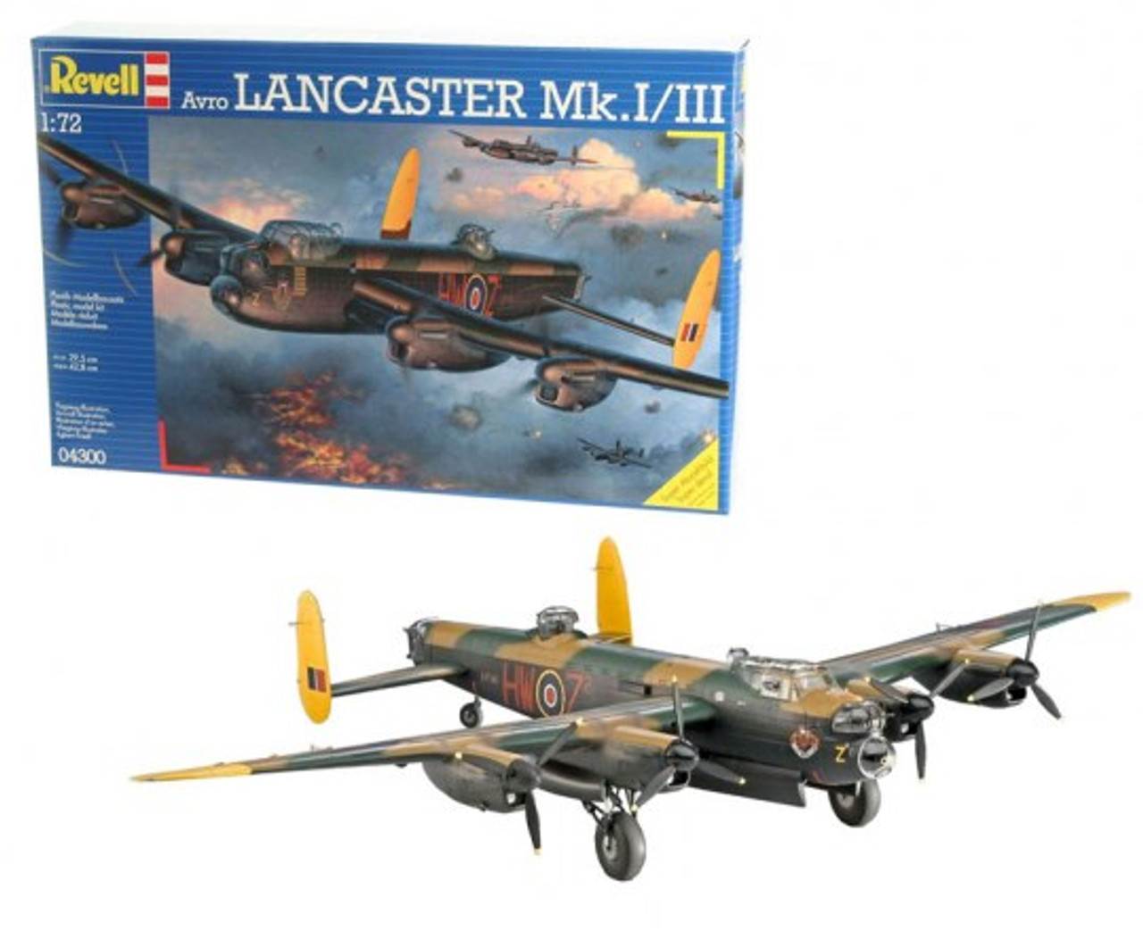 Revell 04300 1/72 Avro Lancaster Mk.I/III Plastic Model Kit