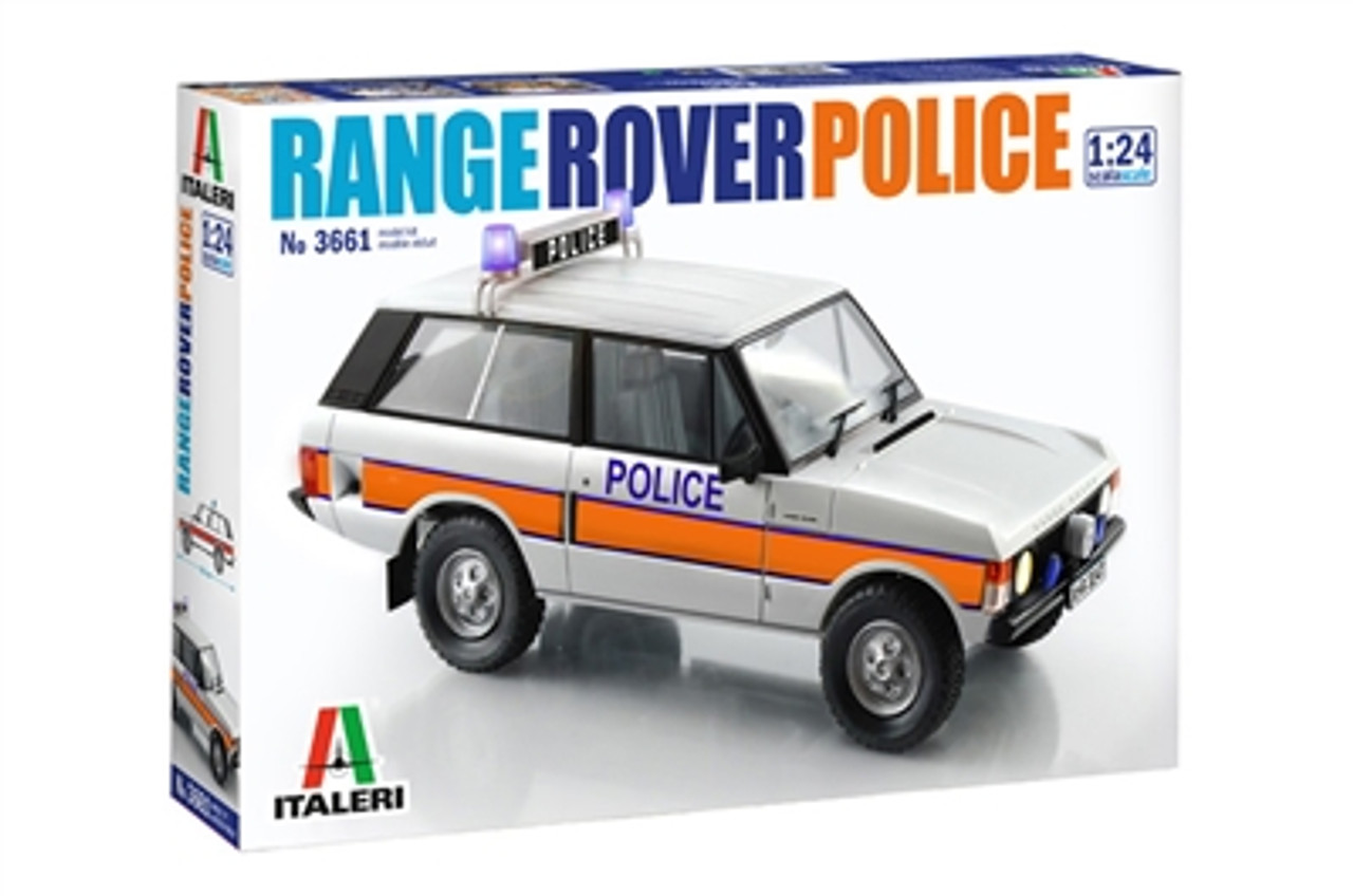 Italeri 3661 1/24 Police Range Rover Plastic Model Kit