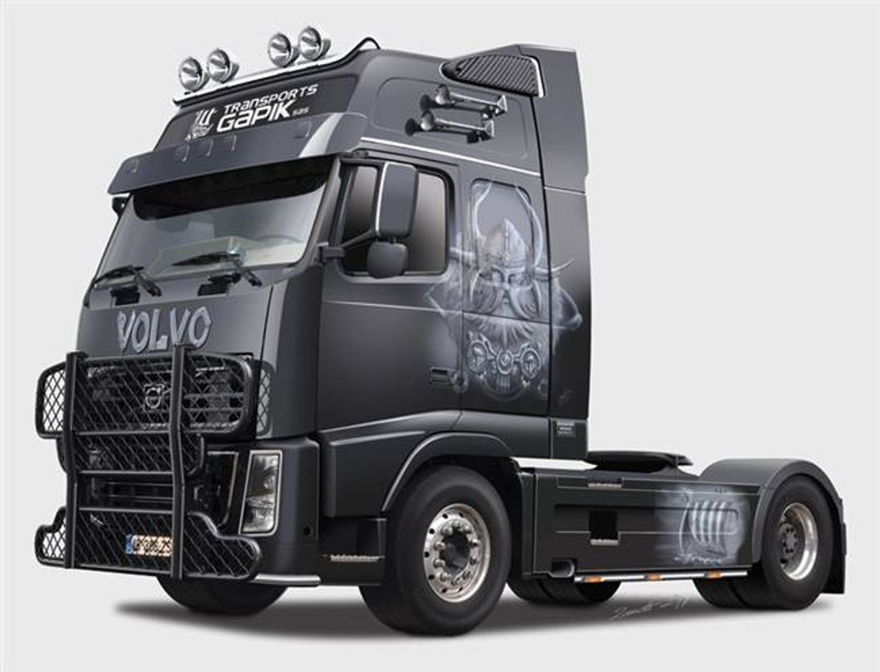 Italeri 3931 1/24 Volvo FH16 XXL "Viking" Plastic Model Kit