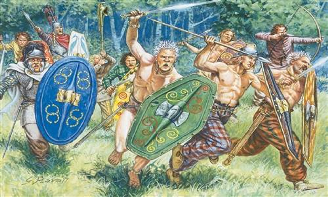 Italeri 6022 1/72 Gauls Warriors Plastic Model Kit