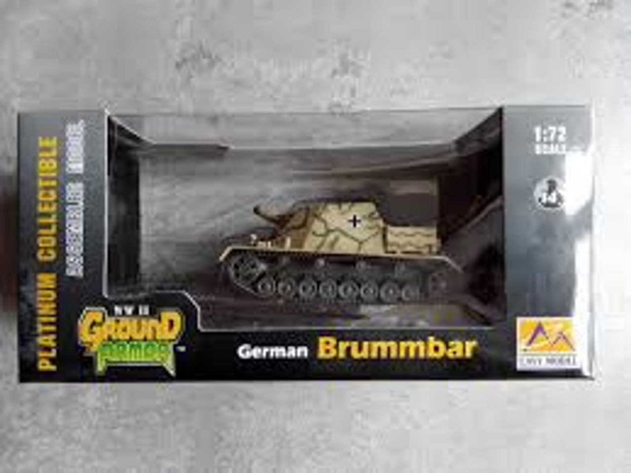 Easy Model 36120 1/72 Brummbar Eastern Front 1944 Pre-Built Box