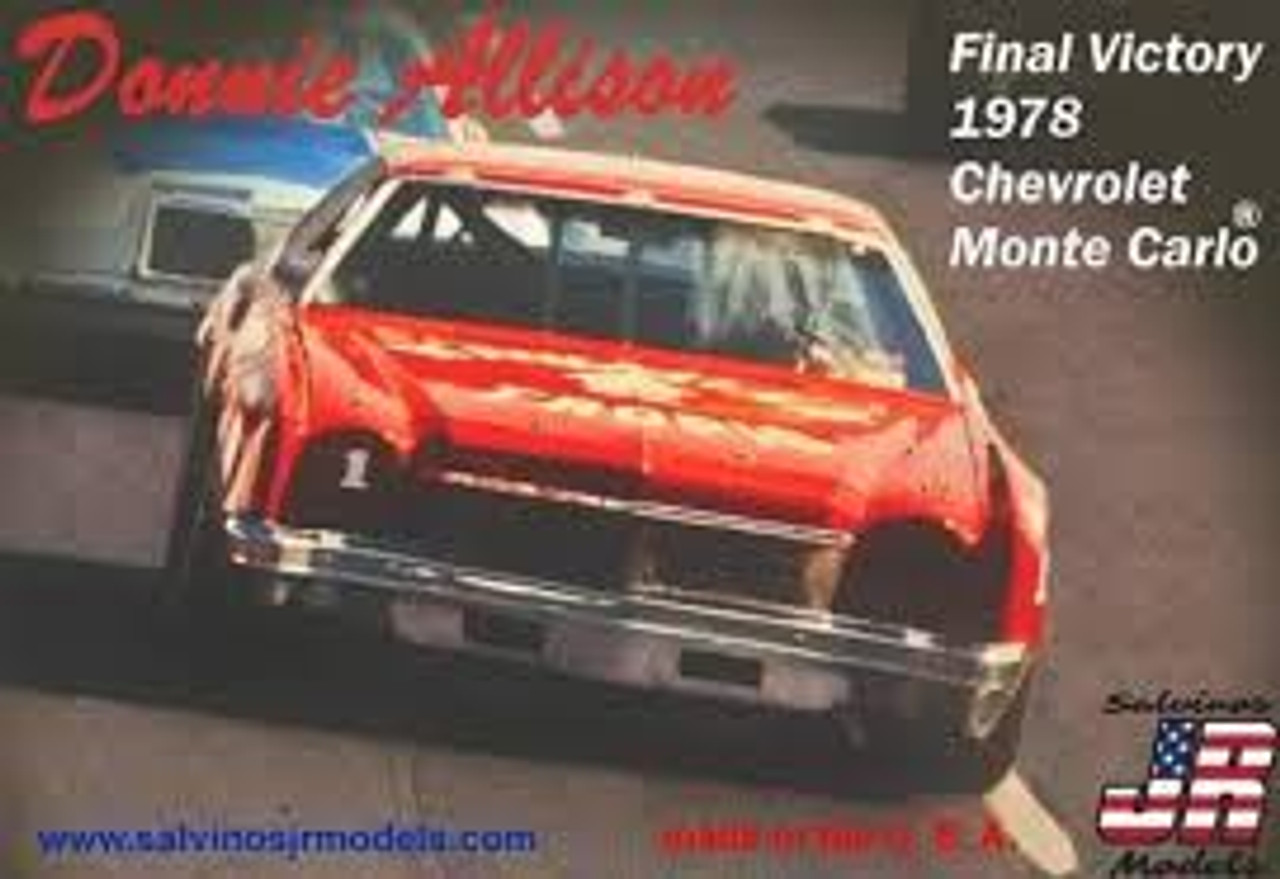 Salvino Jr DAMC1978A 1/24 Donnie Allison 1978 Chevrolet Monte Carlo Plastic Model Kit