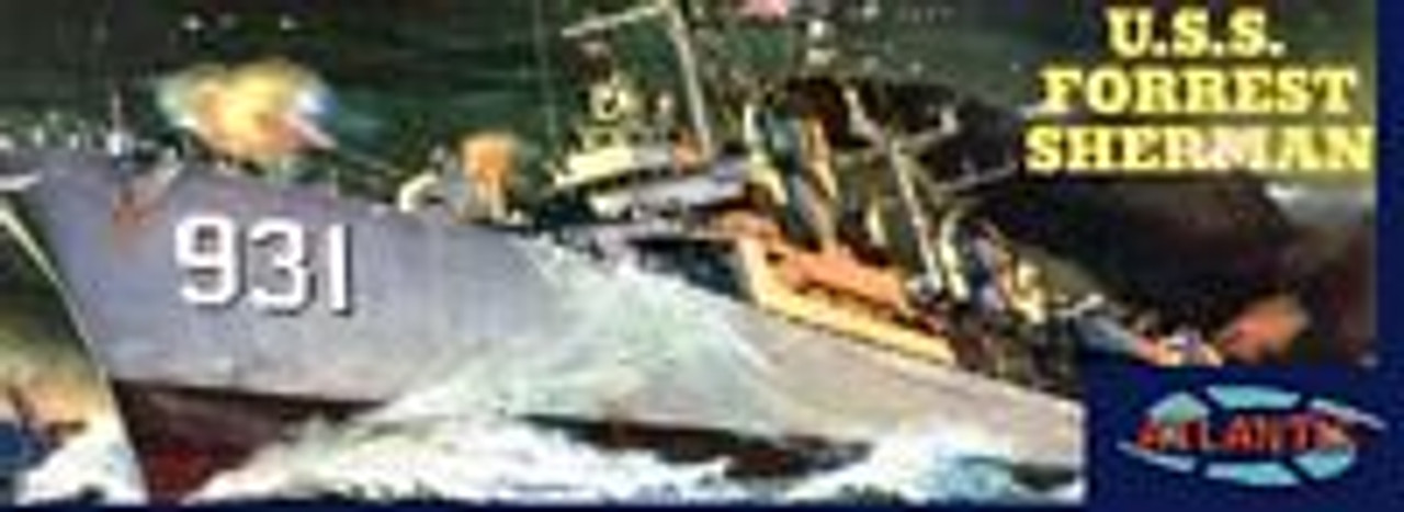 Atlantis M352 1/319 USS Forrest Sherman Destroyer Plastic Model Kit