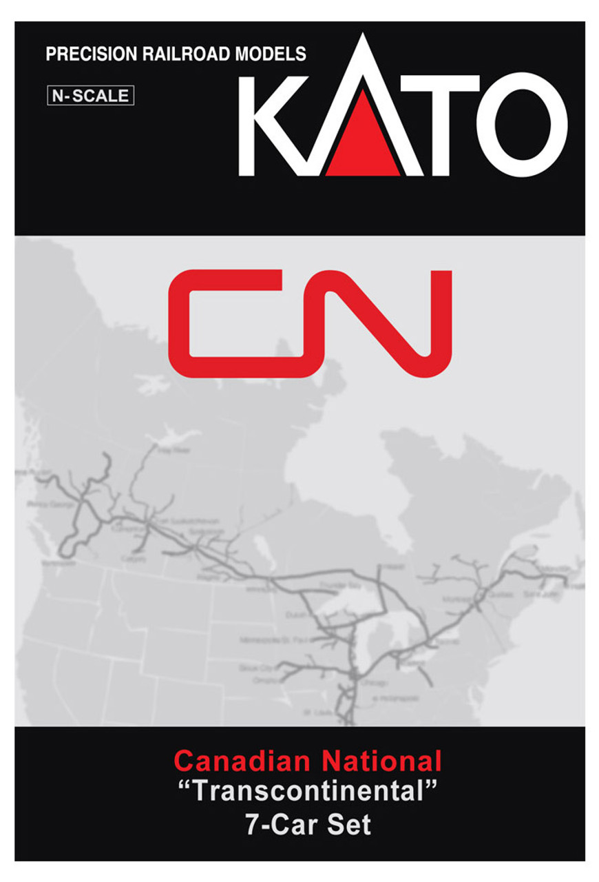 Kato 106-102-1 N Canadian National 