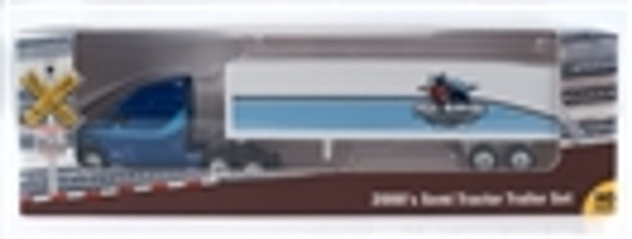 Classic Metal Works TC106 HO TraxSide Collection 2000's Semi Tractor Trailer Set (Paul Bunyan Trucking) package