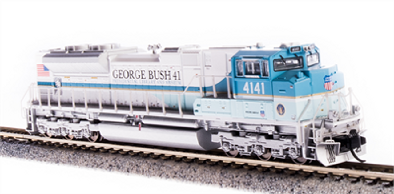 Broadway Limited 6307 N EMD SD70ACe, UP #4141, George Bush 41st President, Original Version, Paragon3 Sound/DC/DCC