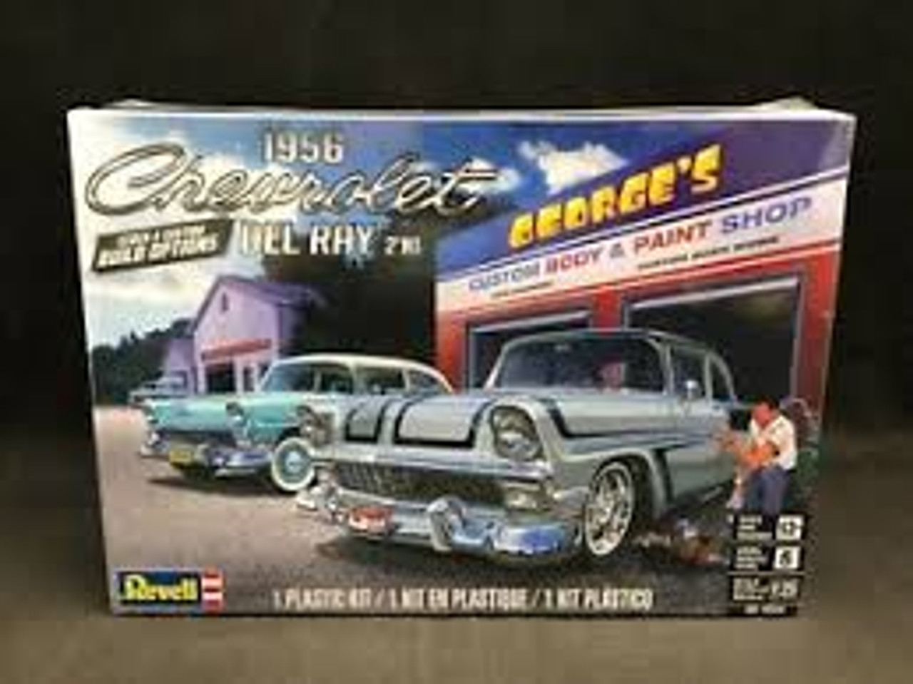 Revell 85-4504 1/25 1956 Chevy Del Ray 2n1 Plastic Model Kit