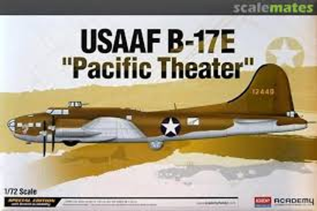 Academy 12533 1/72 B-17E USAAF Pacific Theater Plastic Model Kit