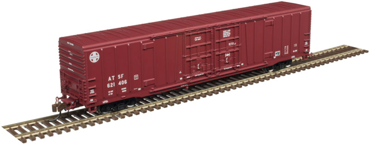 Atlas 50 004 071 N BX-166 Box Car - Santa Fe 24" Logo #3 #621328