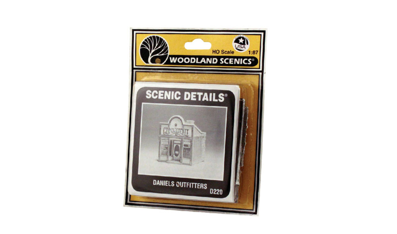 Woodland Scenics D220 Ho Daniels Outfitters Kit Package