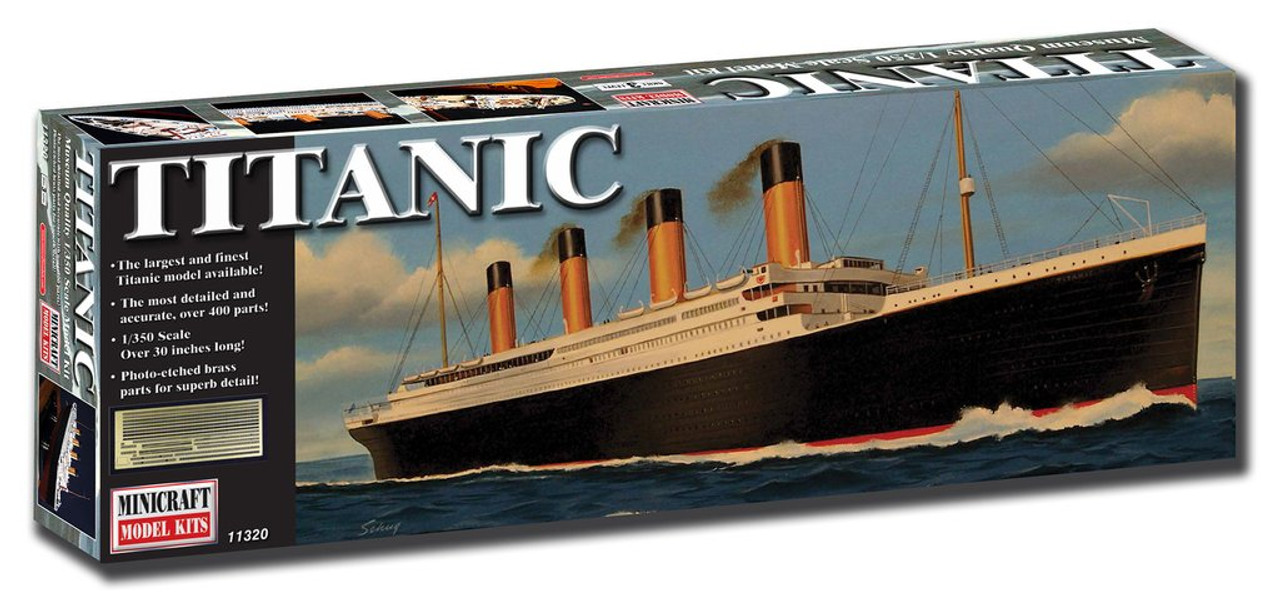 Minicraft 11320 1/350 RMS Titanic Deluxe Model Kit