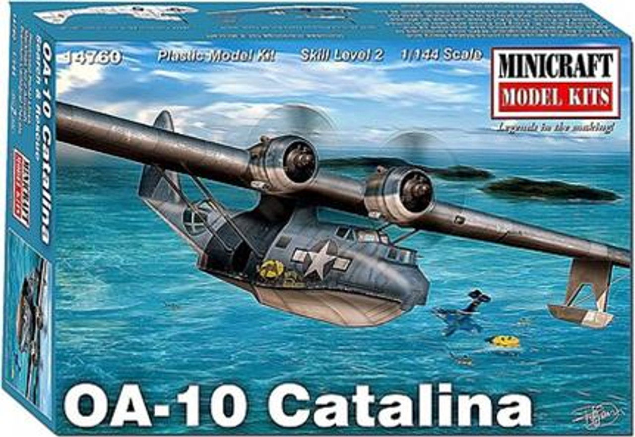 Minicraft 14760 1/144 OA10A WWII USAAF Search & Rescue Aircraft Model Kit
