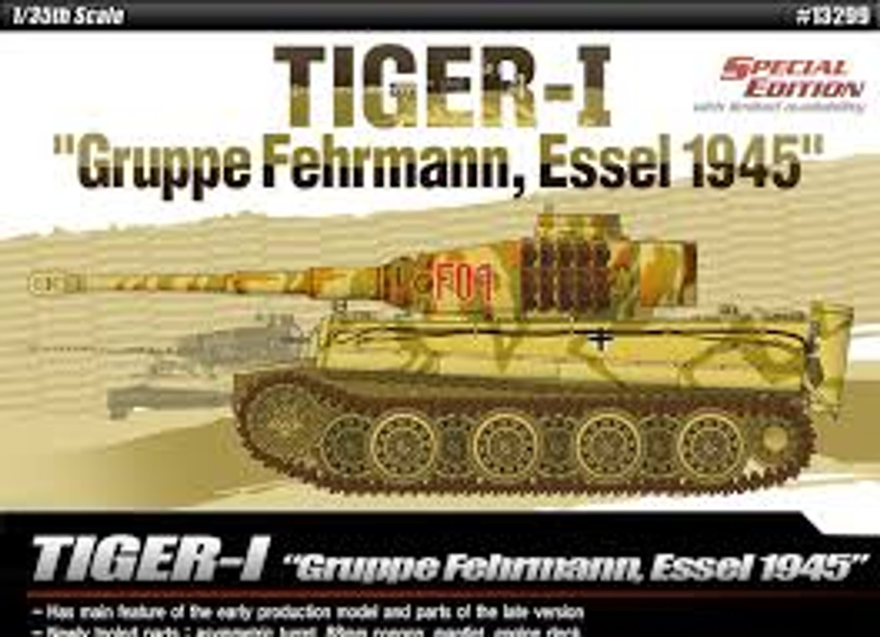 Academy 13299 1/35 Tiger I Gruppe Fehrmann Essel 1945 Plastic Model Kit