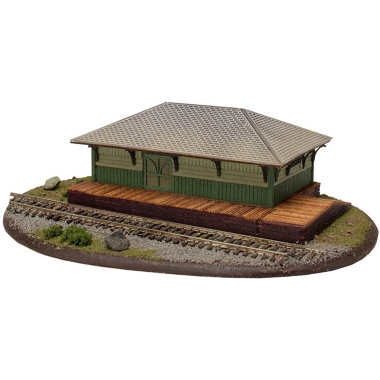 Atlas 4001050 Ho Freight Station Kit Laser Cut