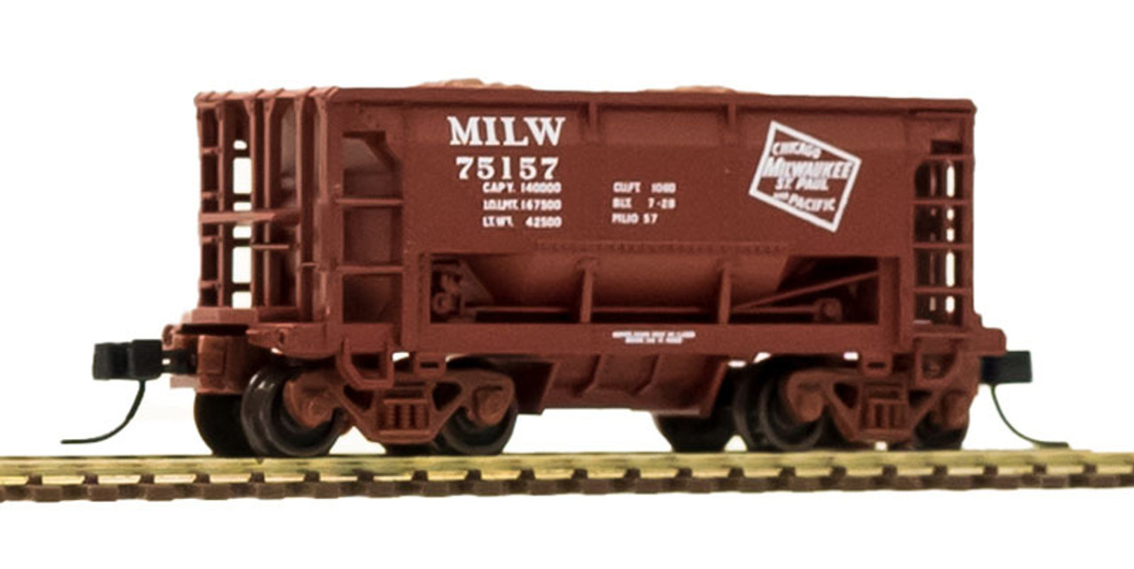 Atlas 50 005 755 N Trainman 70 Ton Ore Car - Milwaukee Road #75189
