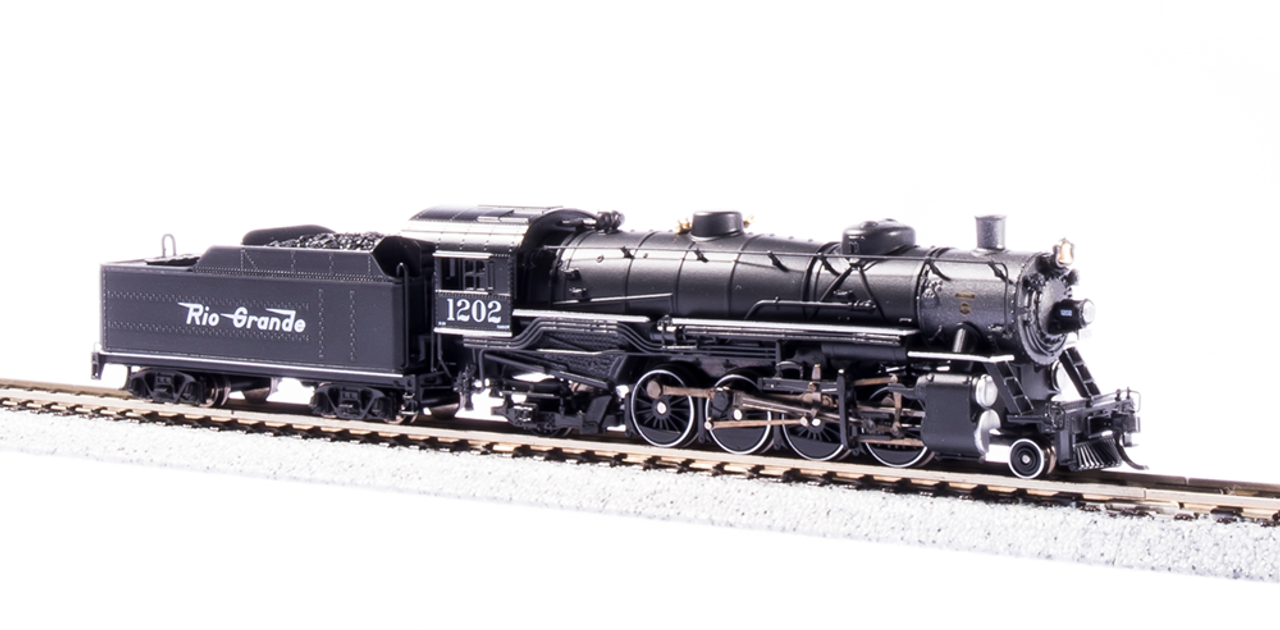 Broadway Limited 3988 N USRA Light Mikado - Rio-Grande #1202 Paragon4 Sound/DC/DCC