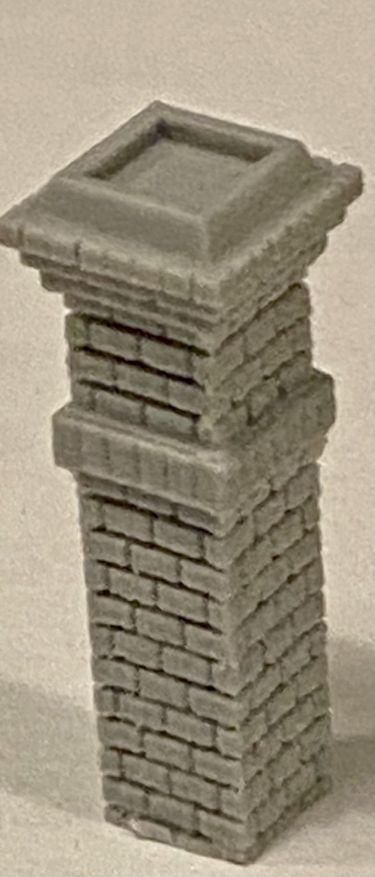 Bar Mills 2033 HO 1″ Tall Chimney 3 Pack