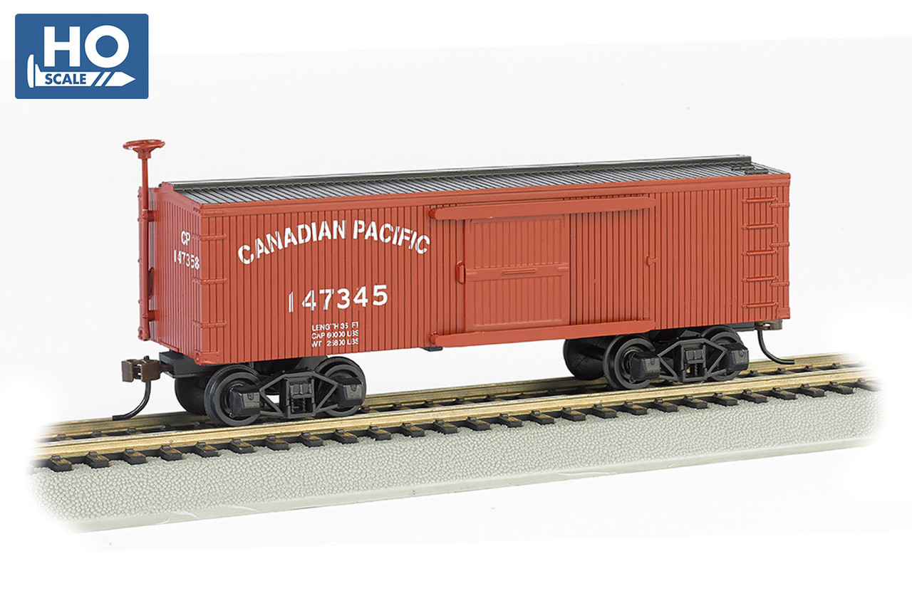Bachmann 72313 Ho Old Time Boxcar - Canadian Pacific #147345