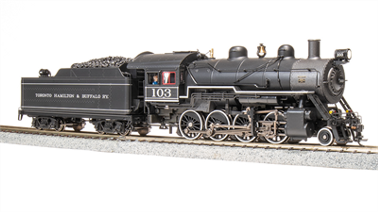 Broadway Limited 7337 HO 2-8-0 Consolidation Paragon4 Sound/DC/DCC Smoke - Toronto, Hamilton and Buffalo #103