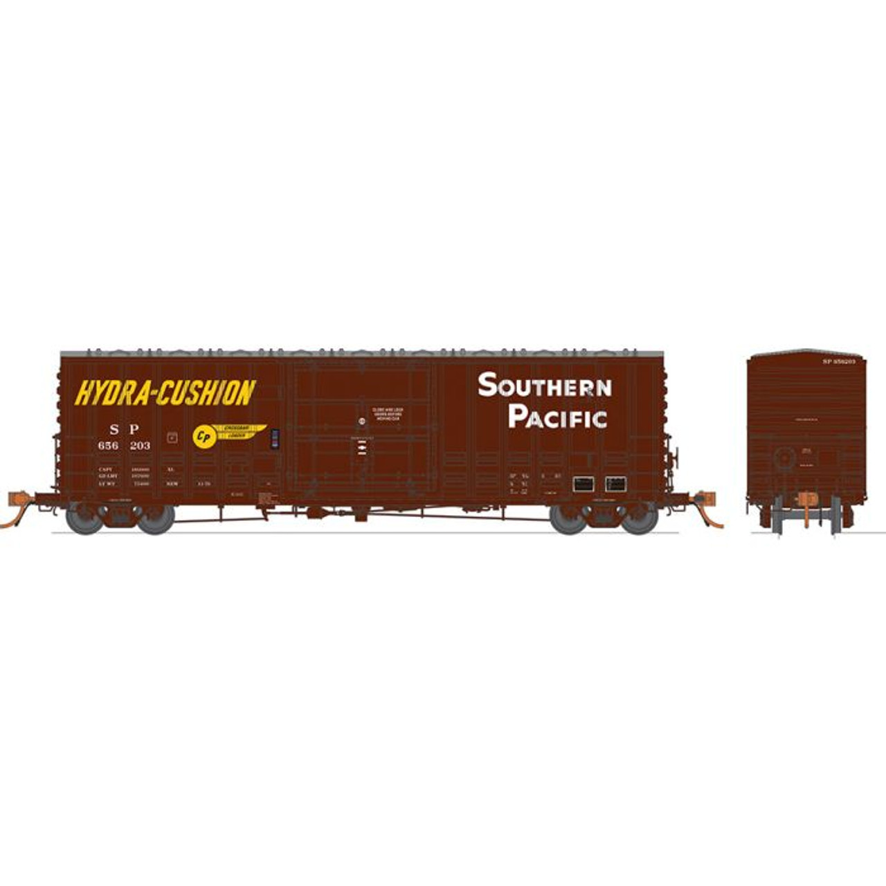 Rapido 137001 HO Scale B100 Boxcar - Southern Pacific - Delivery 6-pack #1