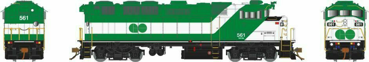 Rapido 019508 HO F59PH DC/DCC/Sound - GO Transit Delivery #564