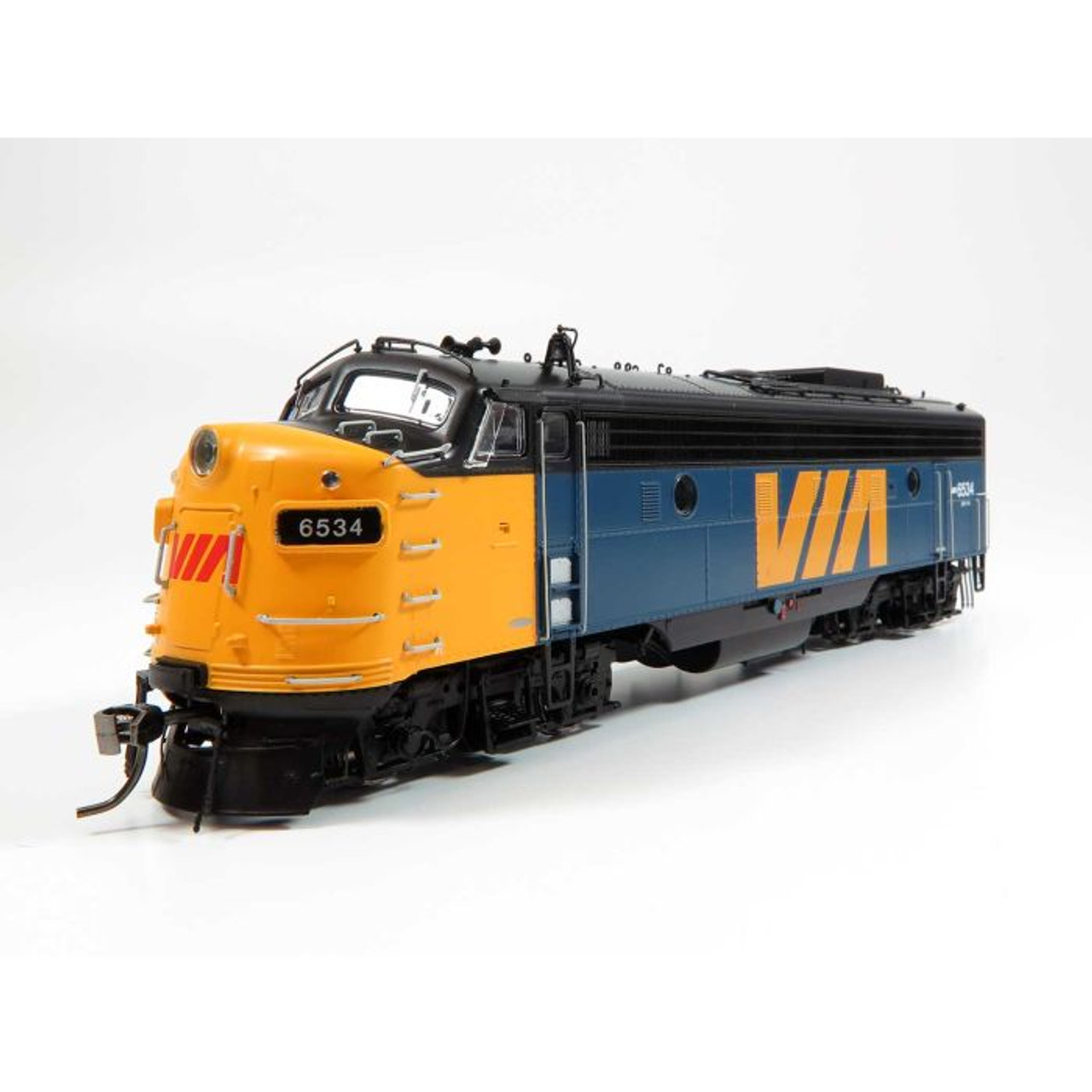 Rapido 220578  HO FP9A Locomotive DC/DCC /Sound - VIA Rail (logo on nose) #6534