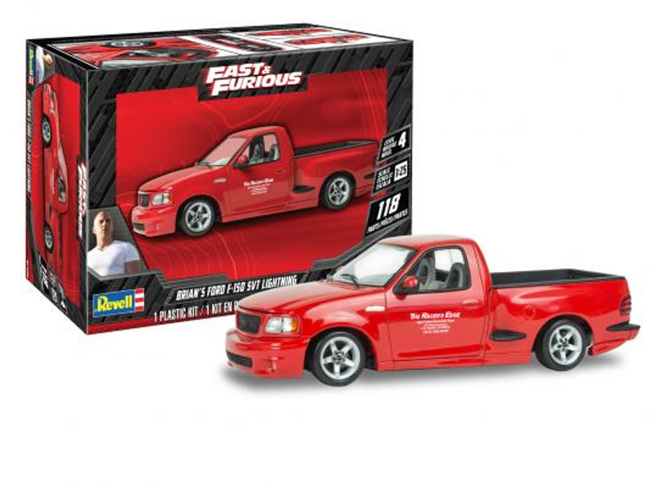 Revell 85-4499 1/25 Fast & Furious Brian's Ford SVT Lightning Model Kit