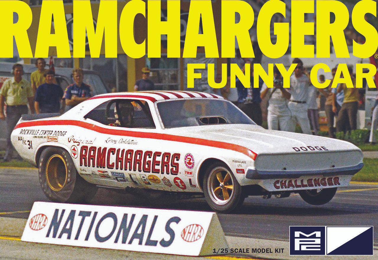 MPC 964 1/25 Ramchargers Dodge Challenger Funny Car Model Kit