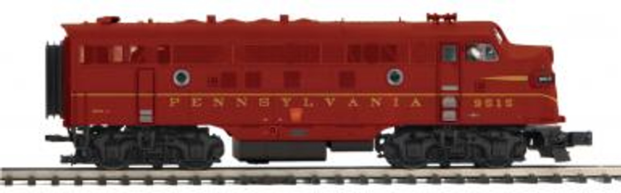 MTH 20-21580-1 O F-3 A Unit Diesel Engine w/Proto-Sound 3.0 (Hi-Rail Wheels) - Pennsylvania #9515