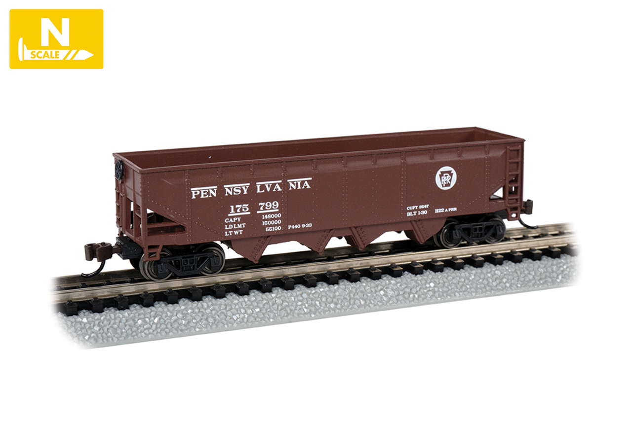 Bachmann 73352 N 40' Quad Hopper - Pennsylvania Railroad #175799
