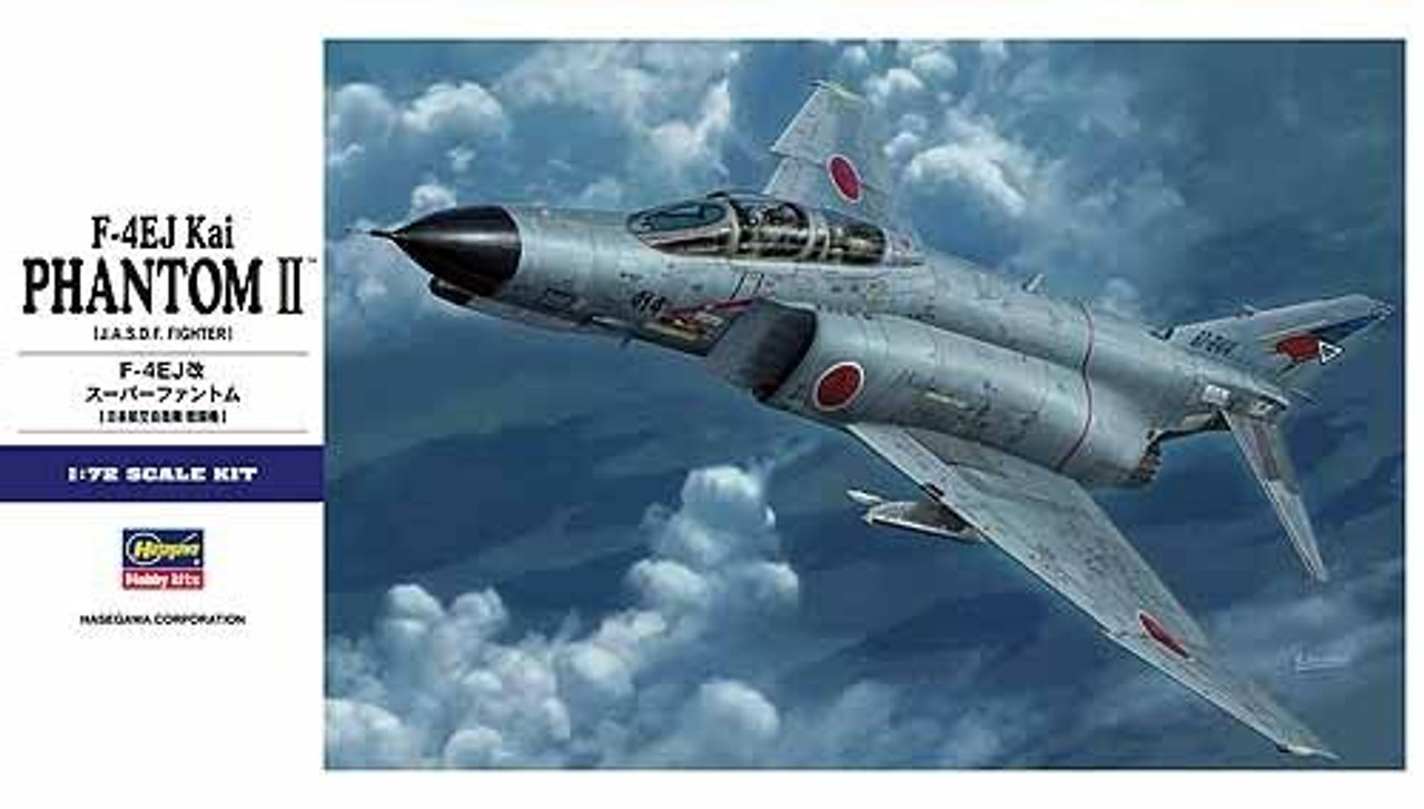 Hasegawa 01567 1/72  F-4EJ KAI Phantom II Plastic Model Kit