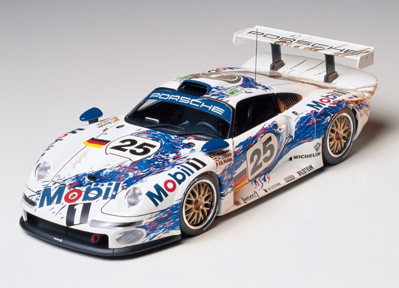 Tamiya 24186 1/24 Porsche 911 Gt1 Plastic Model Kit