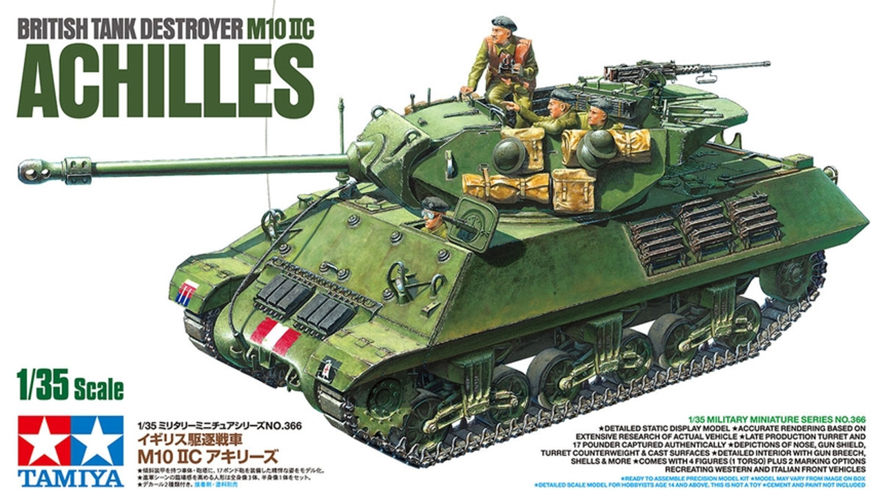 Tamiya 35366 1/35 British M10 Iic Achilles Model Kit