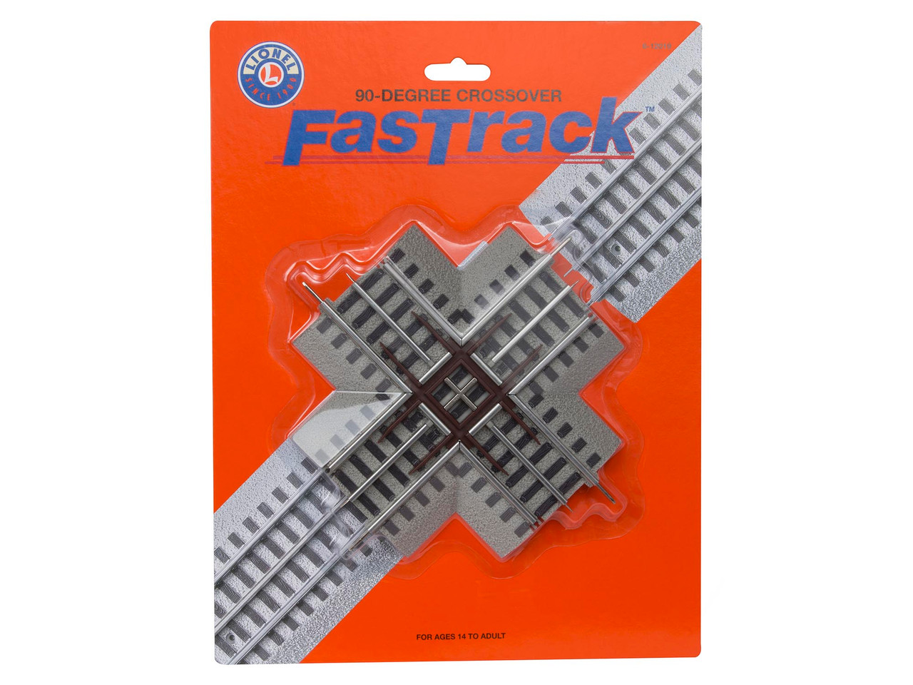 Lionel 12019 O FasTrack 90-Degree Crossover