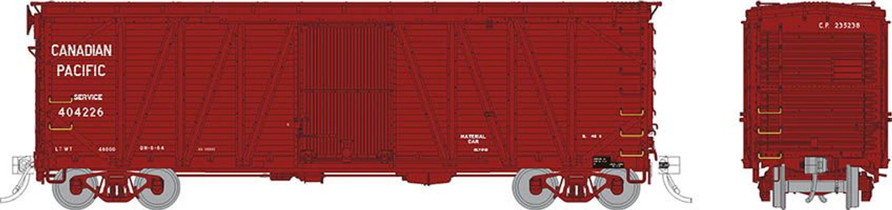 Rapido 142105 HO USRA CPR "Clone" Boxcar - Canadian Pacific - Service: 3-Pack