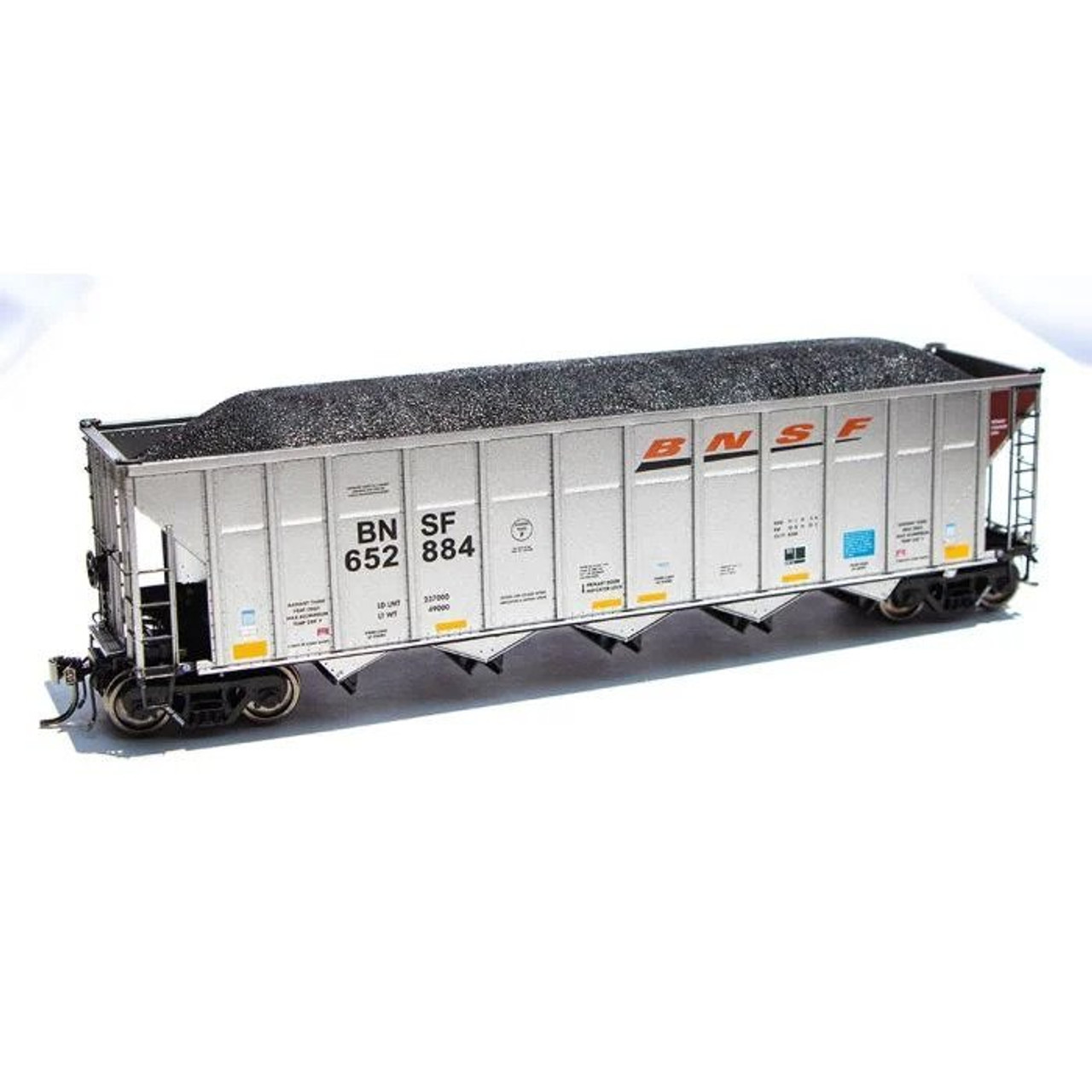 Rapido 169003A HO AutoFlood III Coal Hopper - BNSF Wedge Scheme #653212