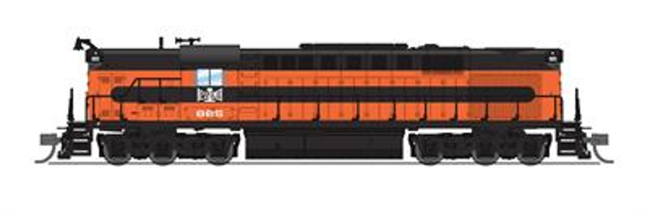 Broadway Limited 6614 N Alco RSD-15 Paragon4 Sound/DC/DCC - Bessemer & Lake Erie #885