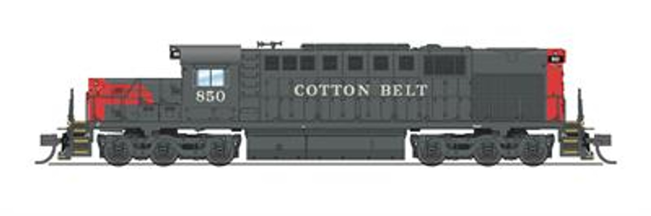 Broadway Limited 6626 N Alco RSD-15 Paragon4 Sound/DC/DCC - SSW #850 Gray & Red w/ "Cotton Belt"